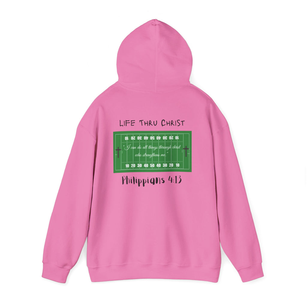 Life Thru Christ Football Hoodie