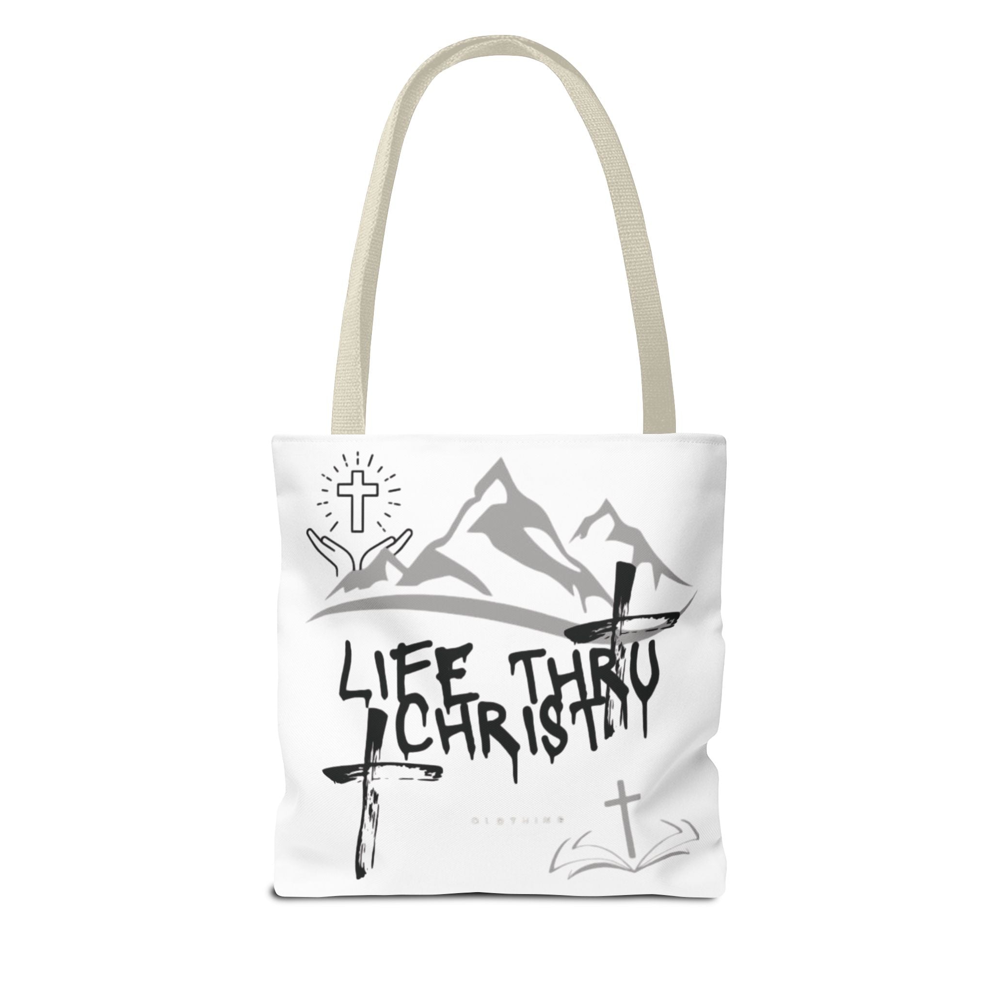 Life Thru Christ Tote Bag