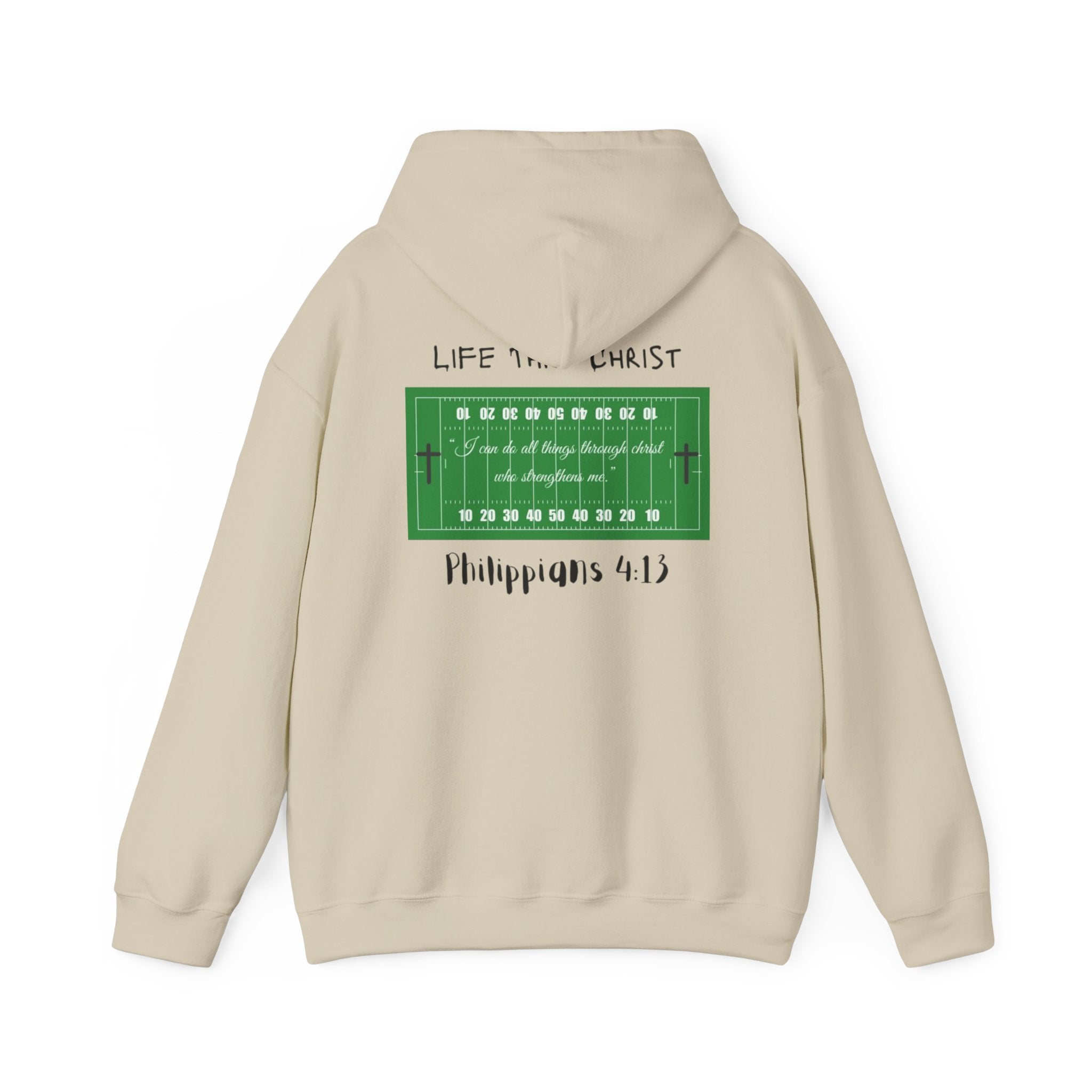 Life Thru Christ Football Hoodie