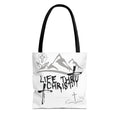 Life Thru Christ Tote Bag