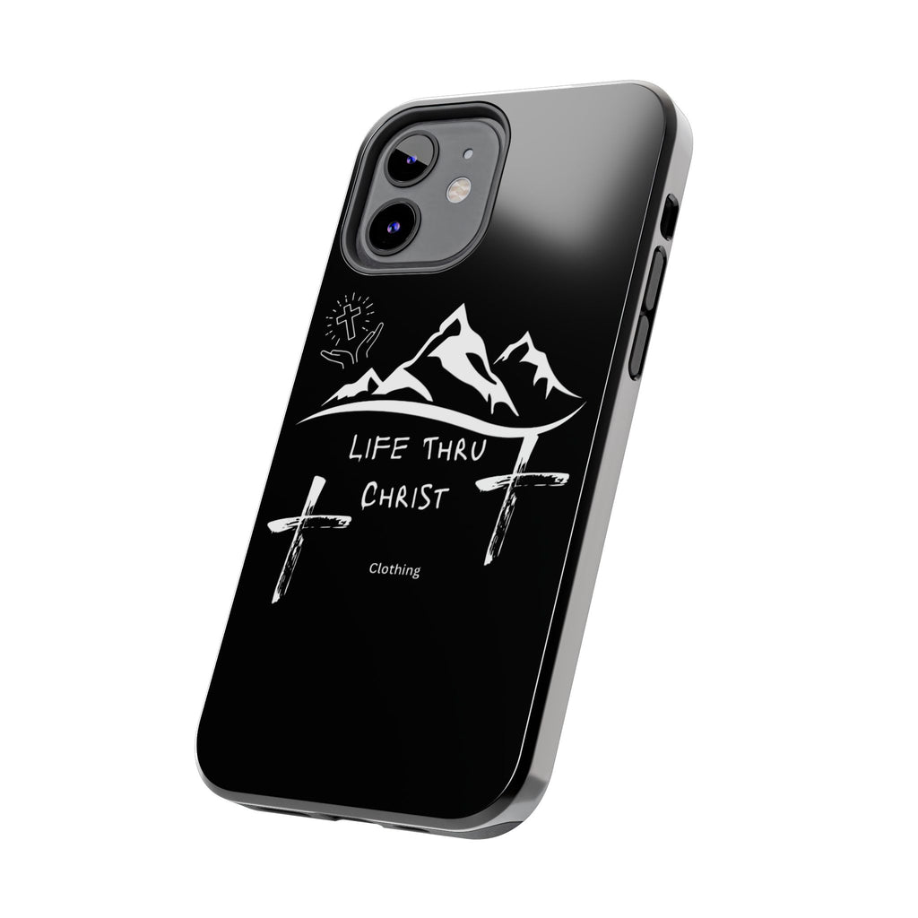 Life Thru Christ Black Phone Case