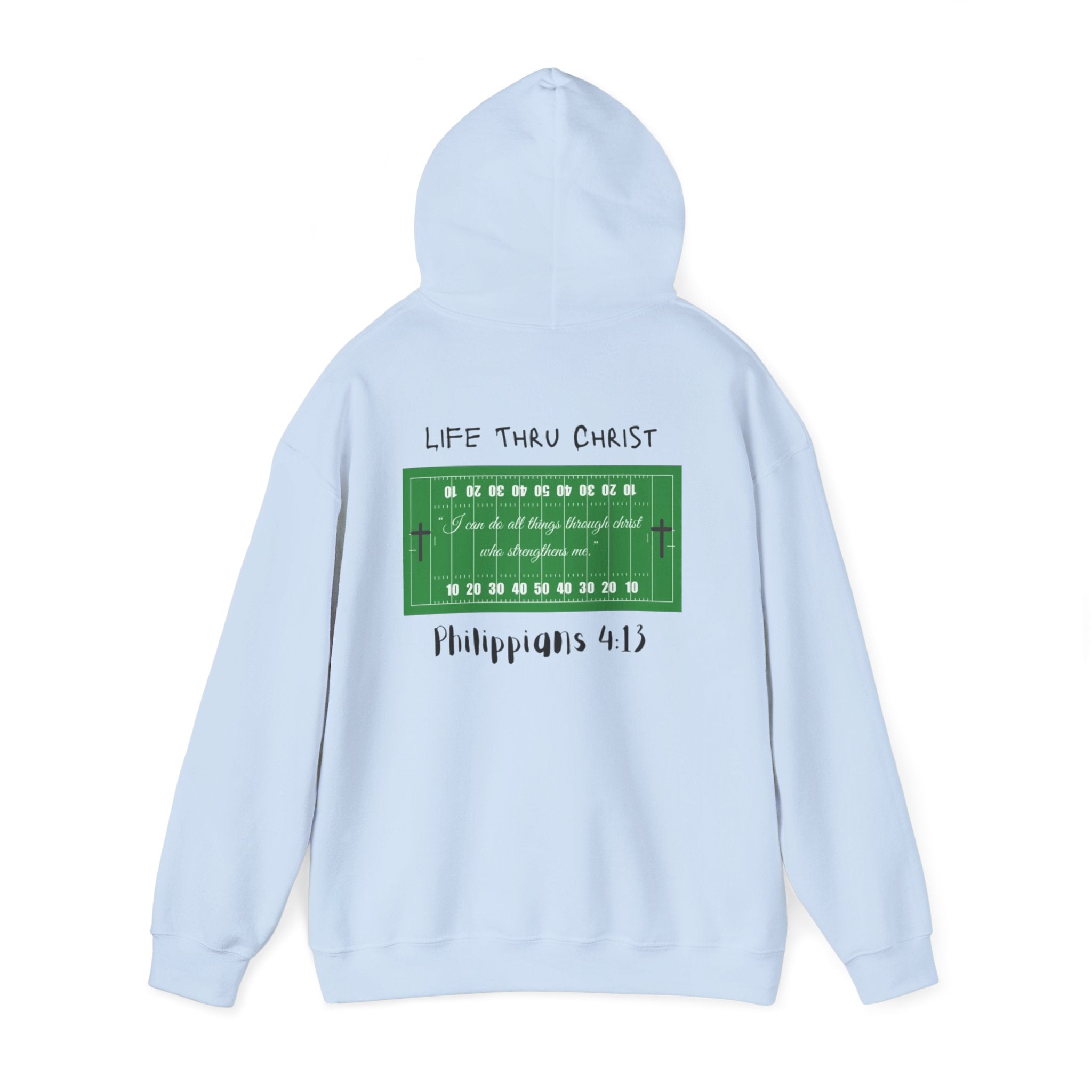 Life Thru Christ Football Hoodie