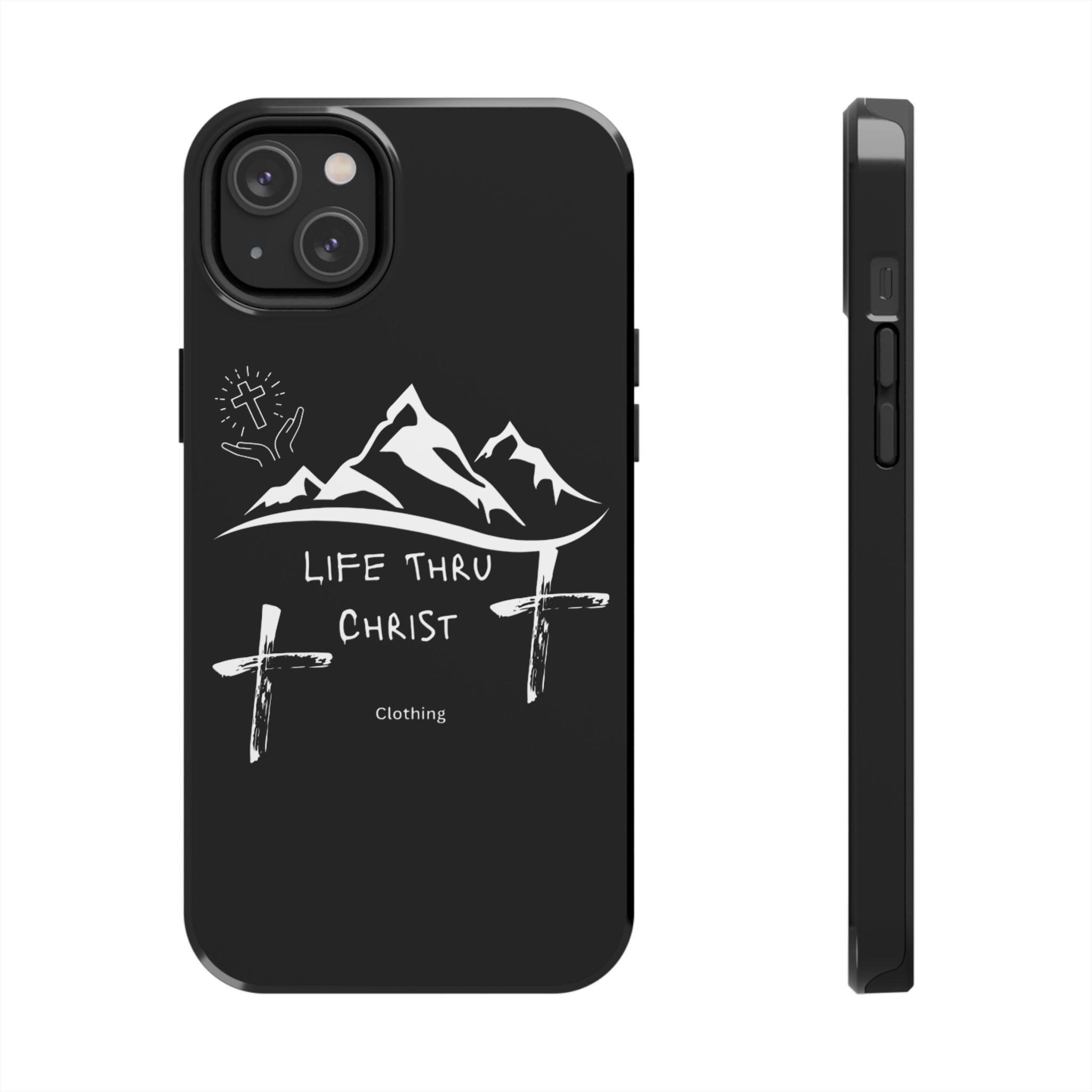 Life Thru Christ Black Phone Case