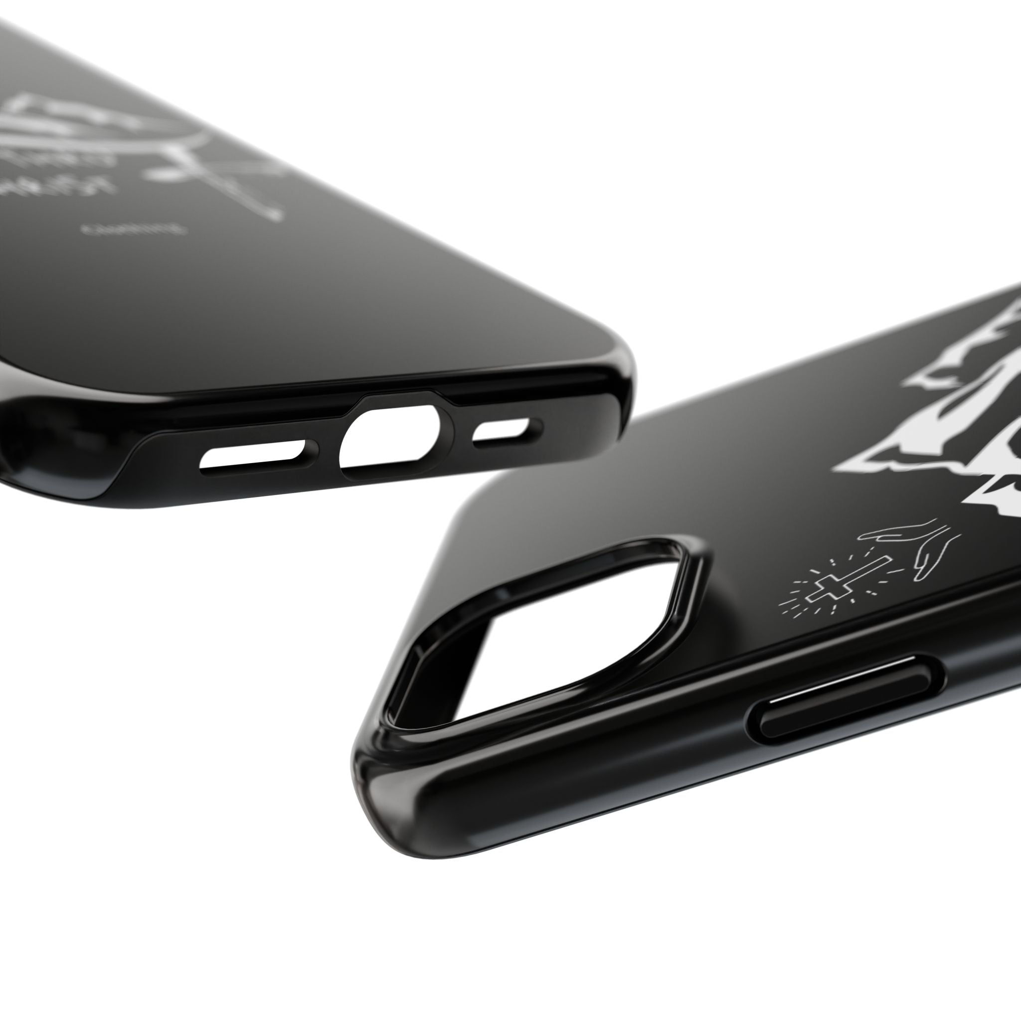 Life Thru Christ Black Phone Case