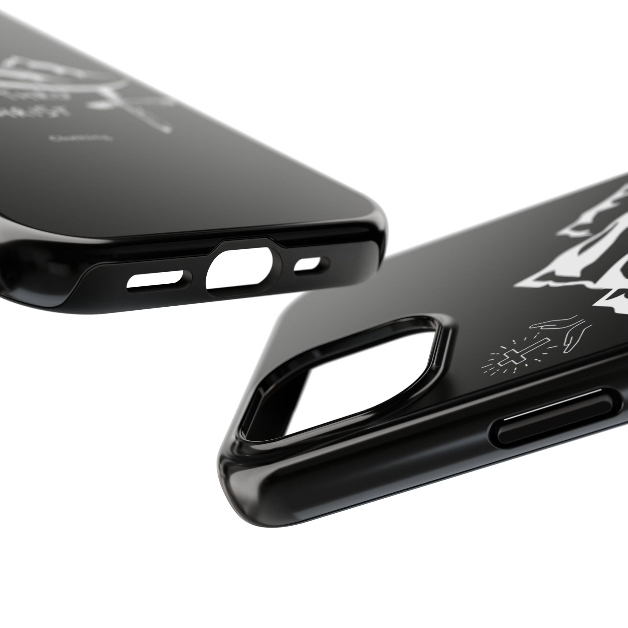 Life Thru Christ Black Phone Case