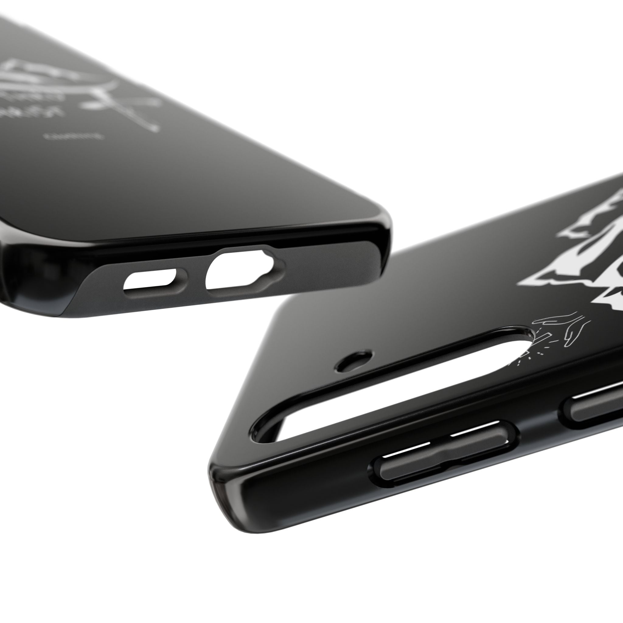 Life Thru Christ Black Phone Case