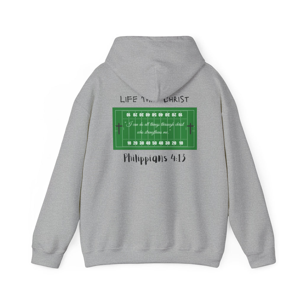 Life Thru Christ Football Hoodie