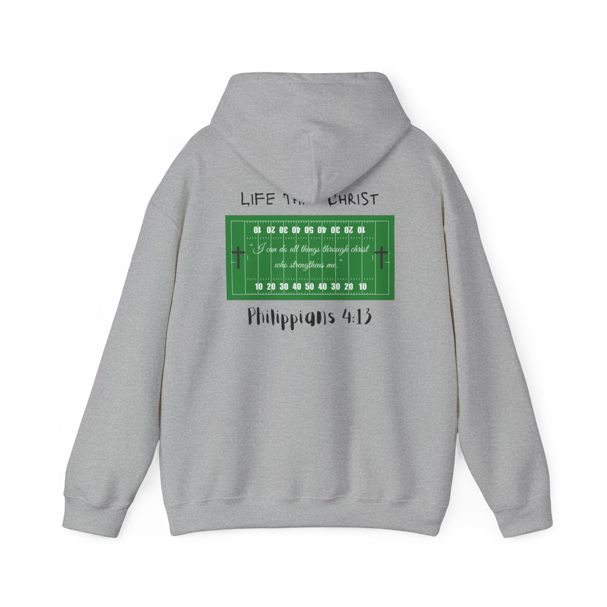 Life Thru Christ Football Hoodie