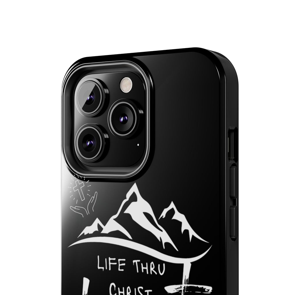 Life Thru Christ Black Phone Case