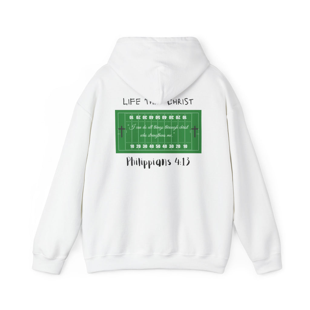 Life Thru Christ Football Hoodie