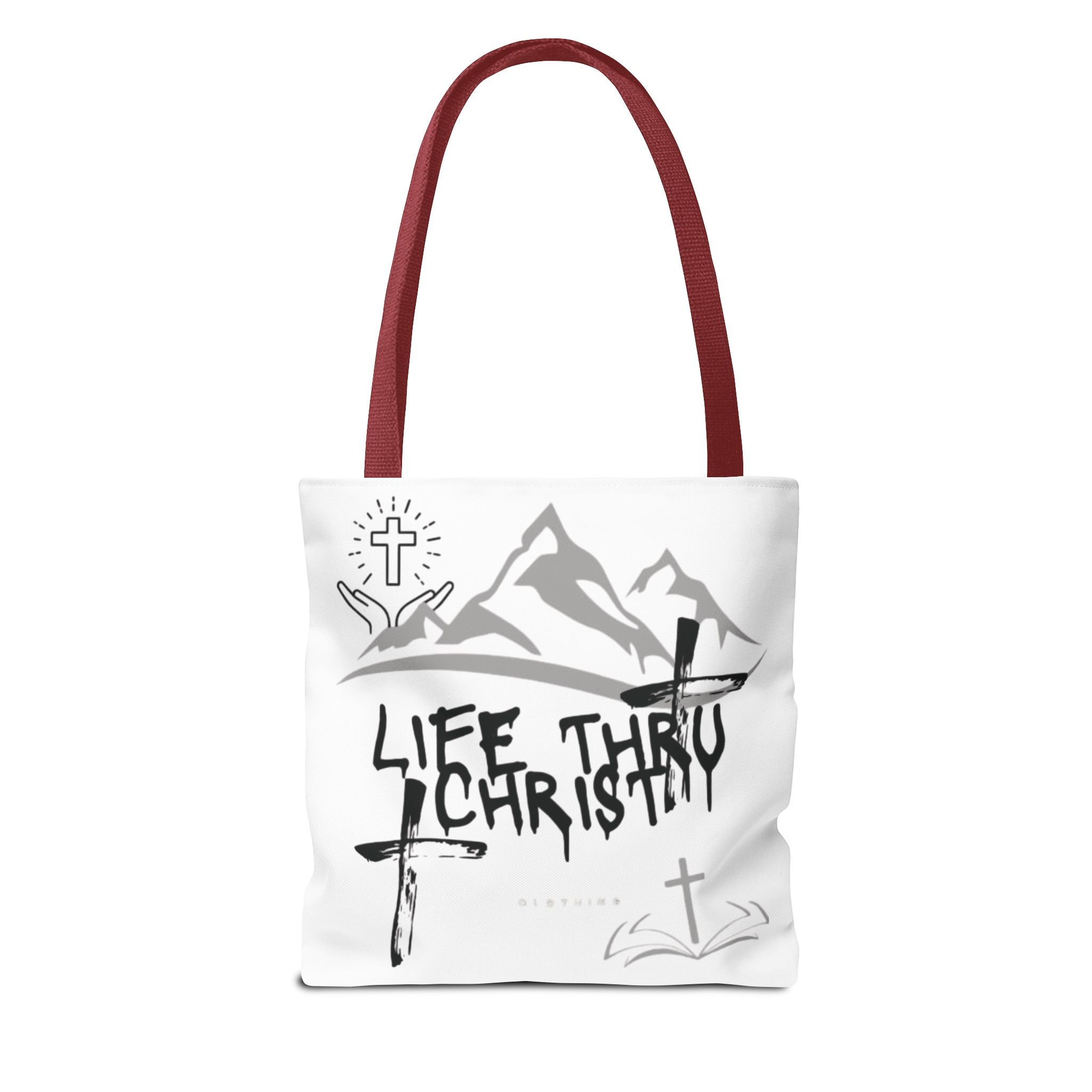 Life Thru Christ Tote Bag