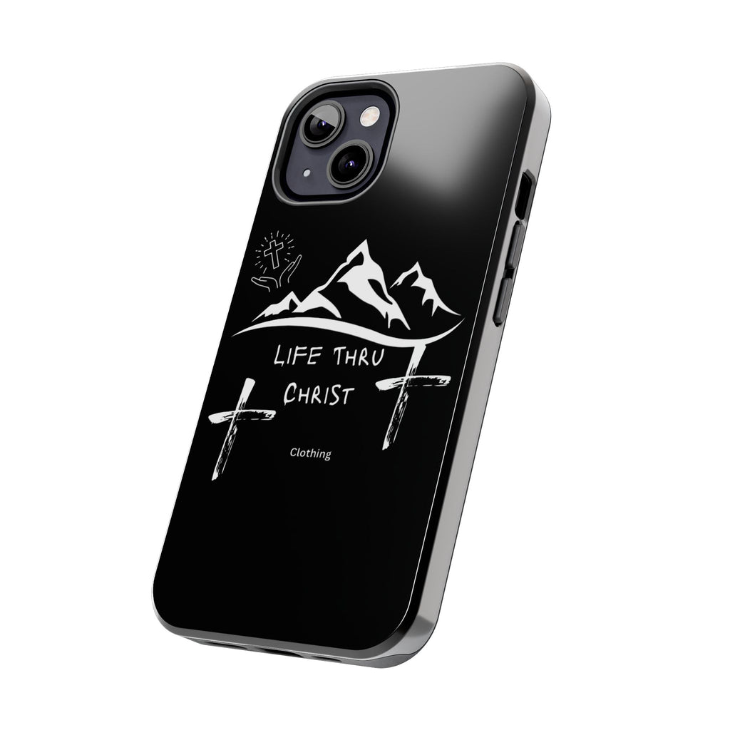 Life Thru Christ Black Phone Case