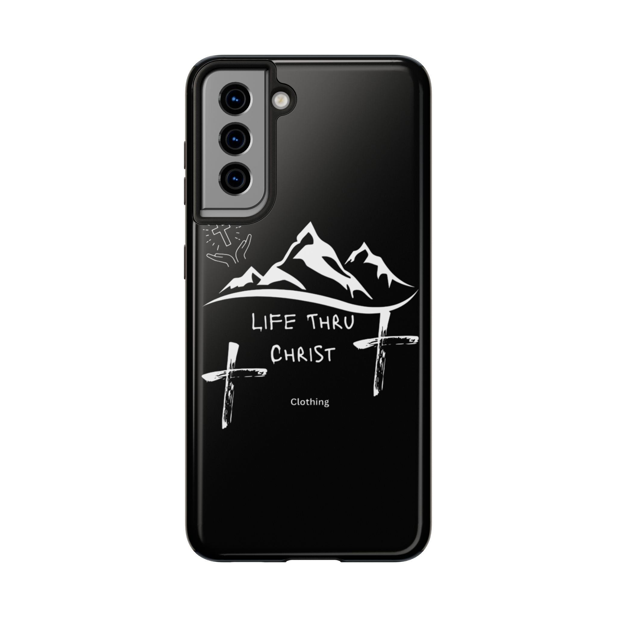 Life Thru Christ Black Phone Case