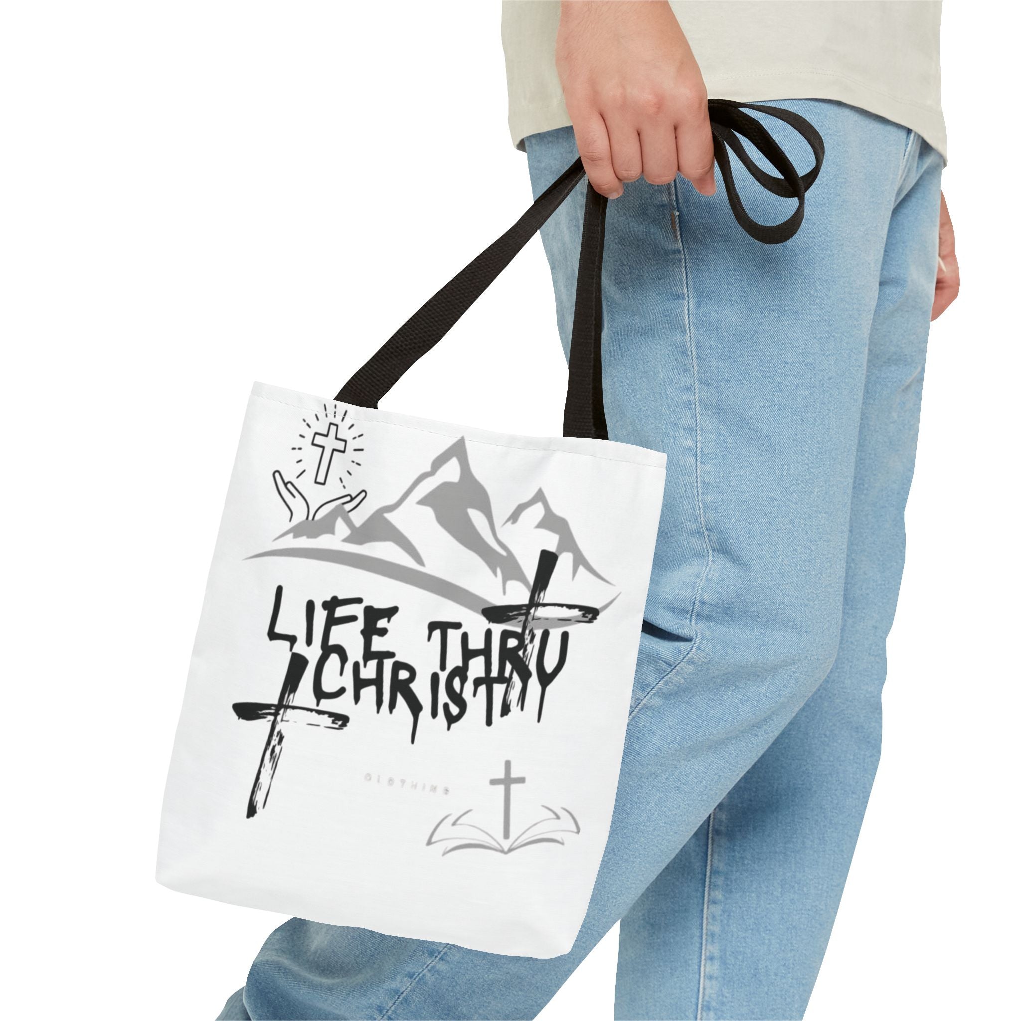 Life Thru Christ Tote Bag