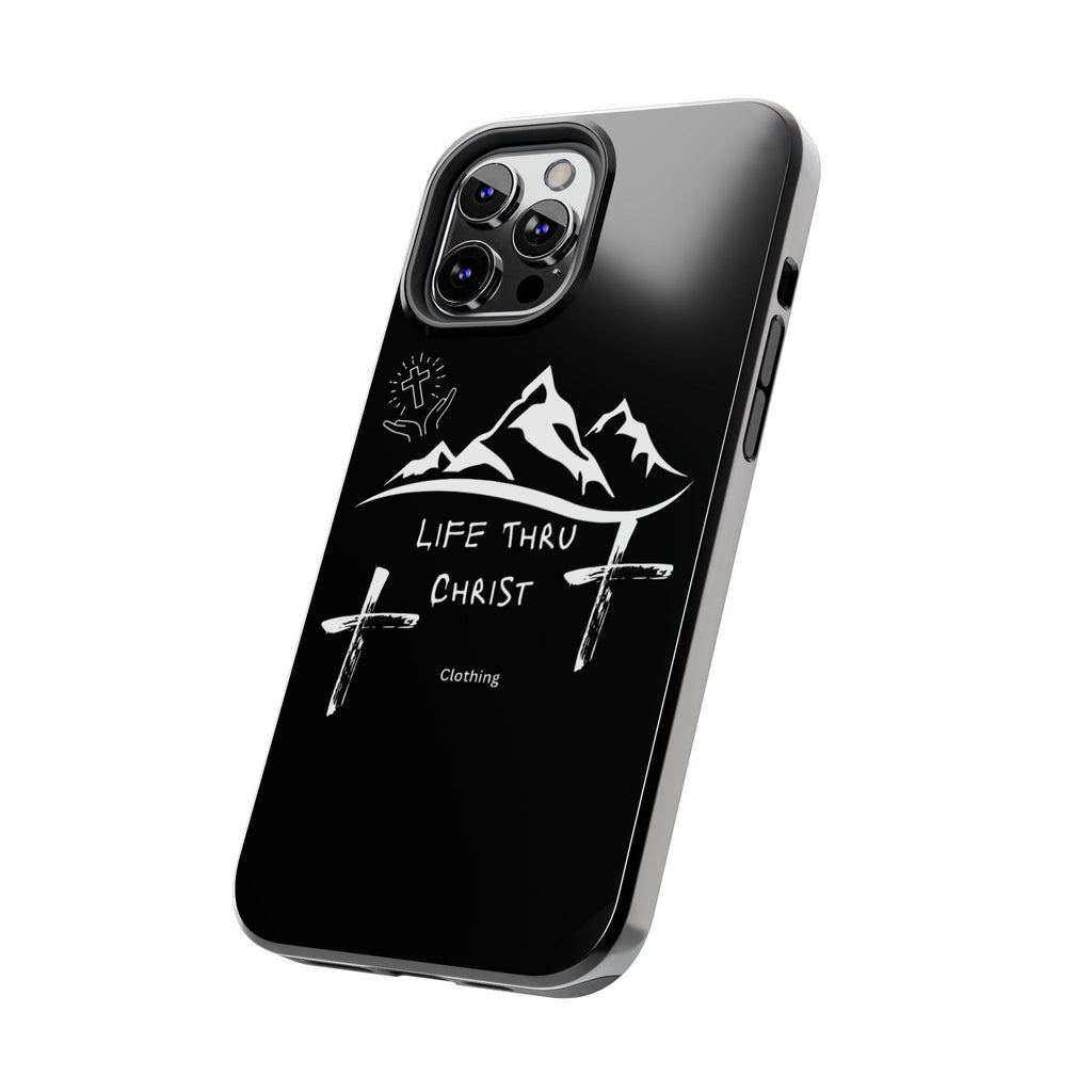 Life Thru Christ Black Phone Case
