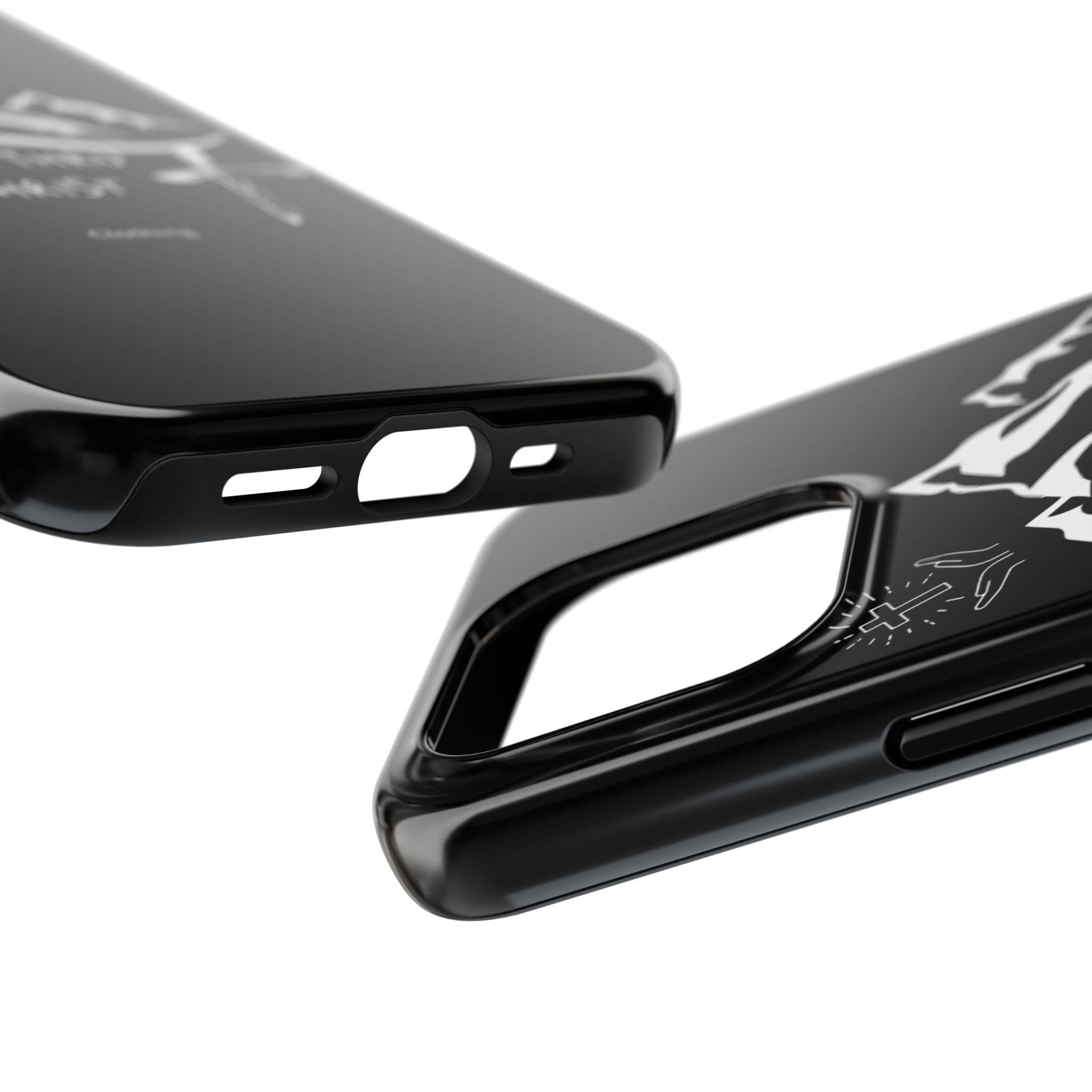 Life Thru Christ Black Phone Case