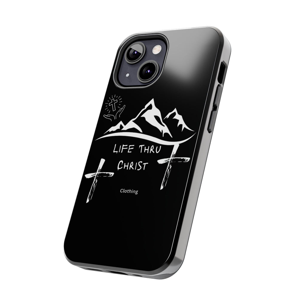 Life Thru Christ Black Phone Case