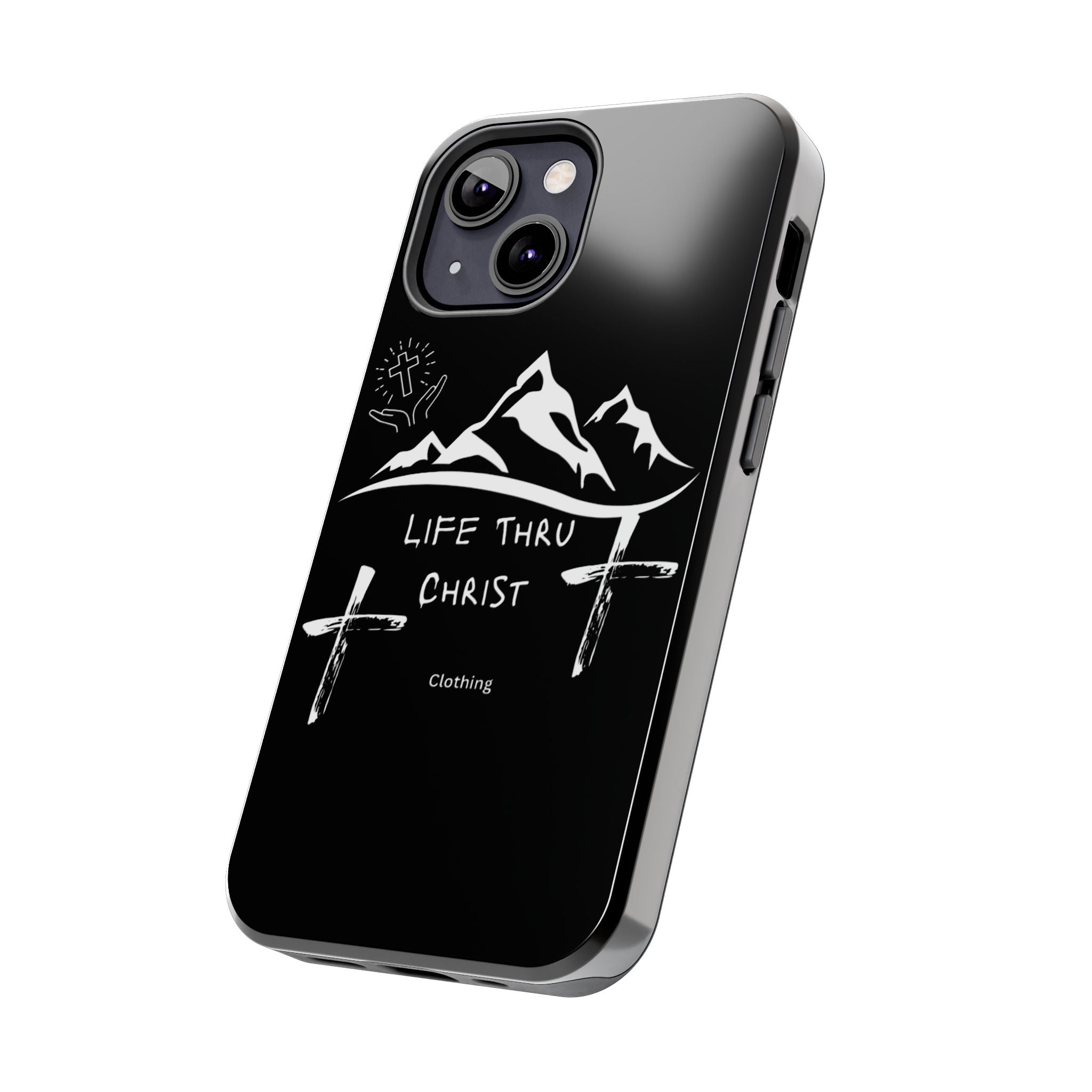 Life Thru Christ Black Phone Case