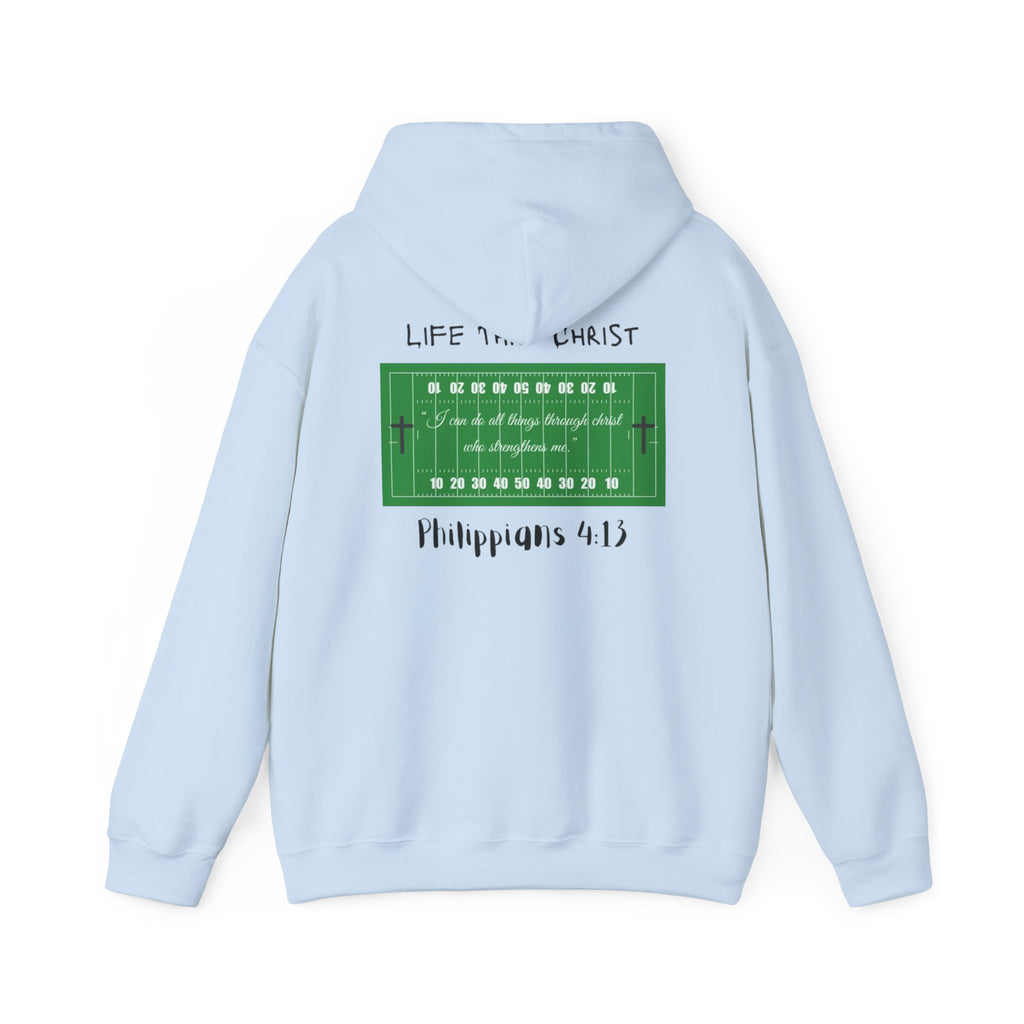 Life Thru Christ Football Hoodie