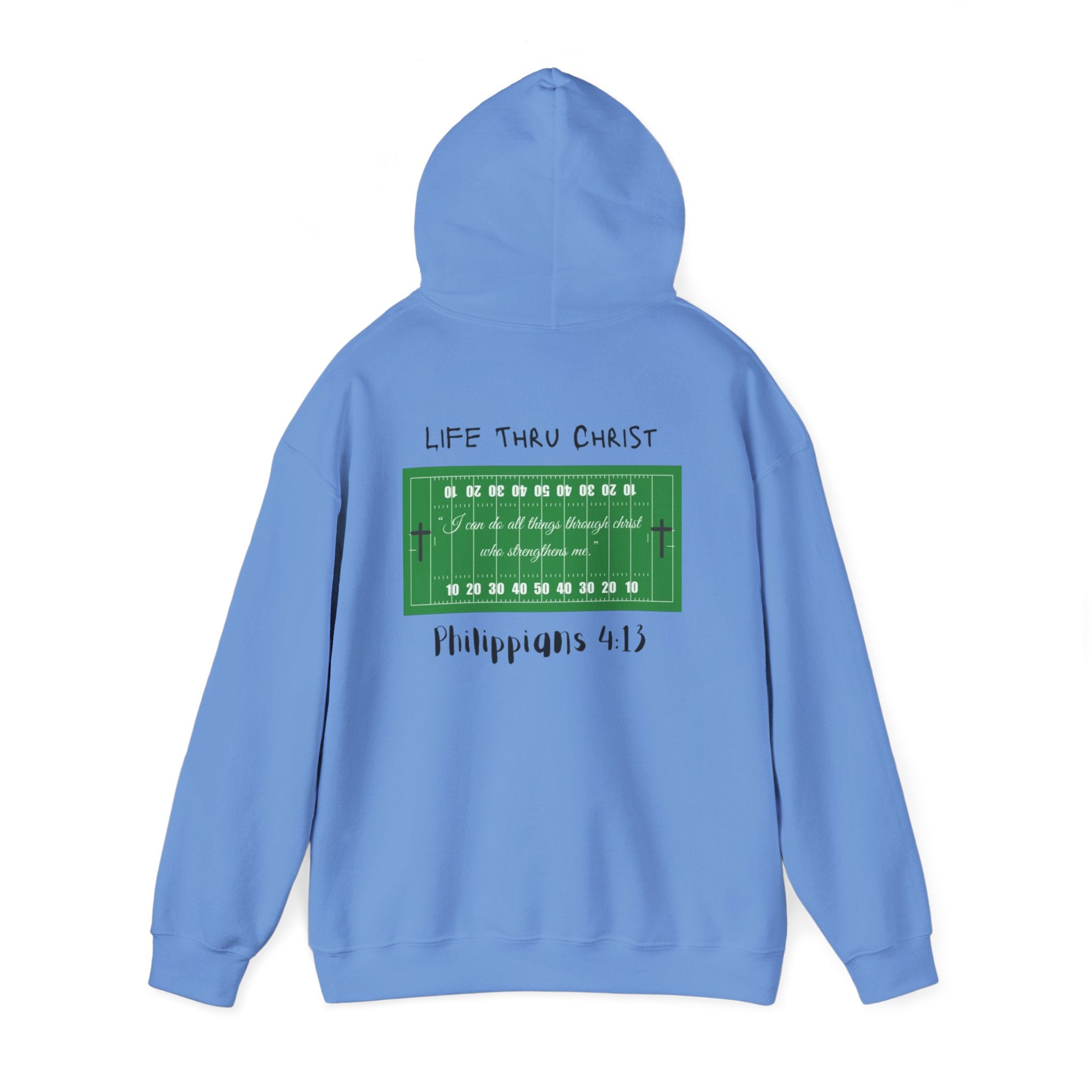 Life Thru Christ Football Hoodie