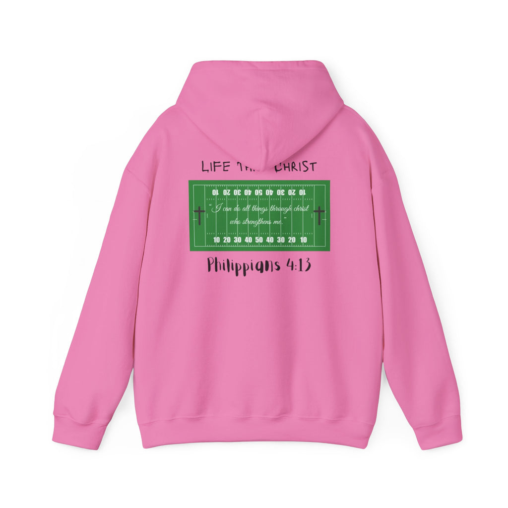 Life Thru Christ Football Hoodie