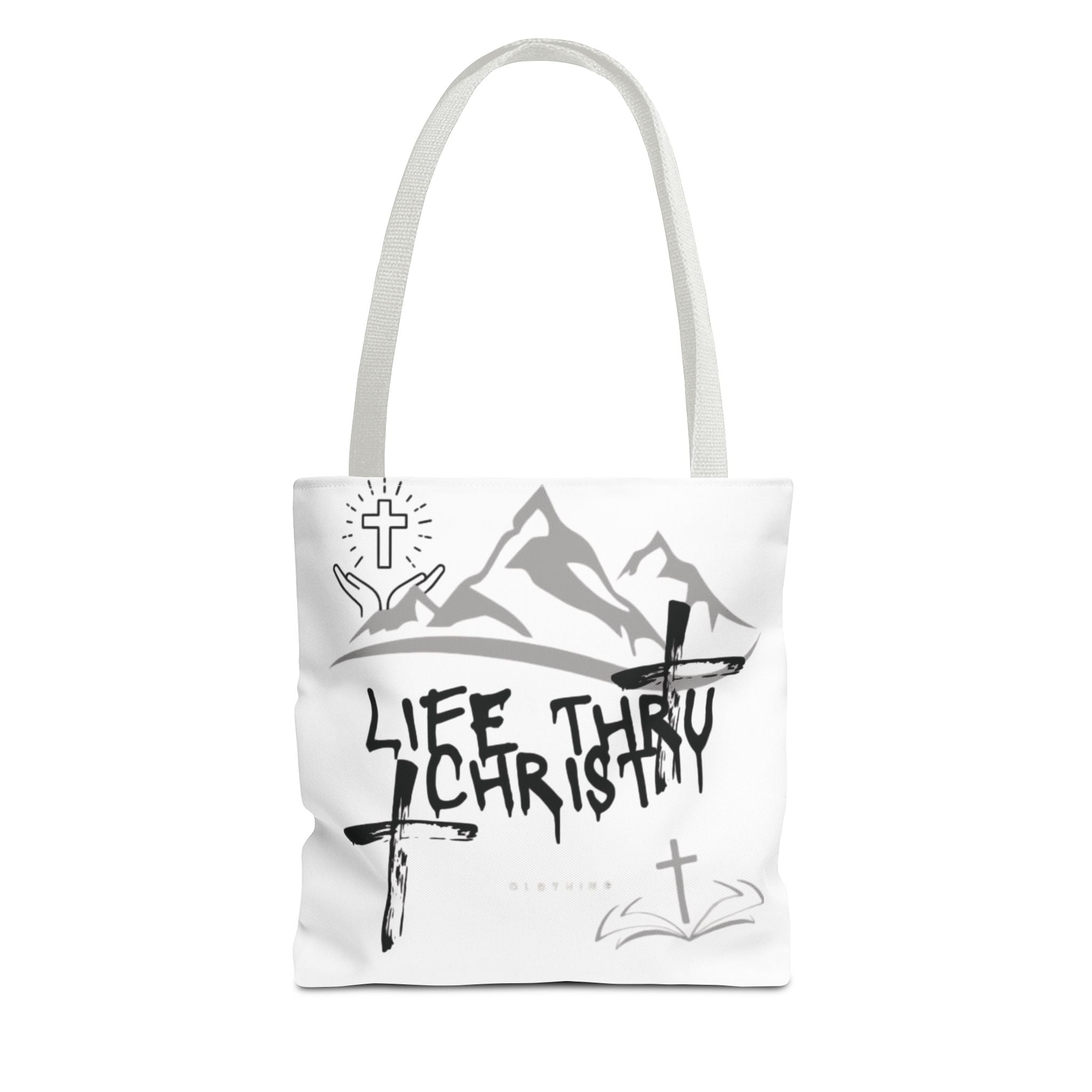 Life Thru Christ Tote Bag