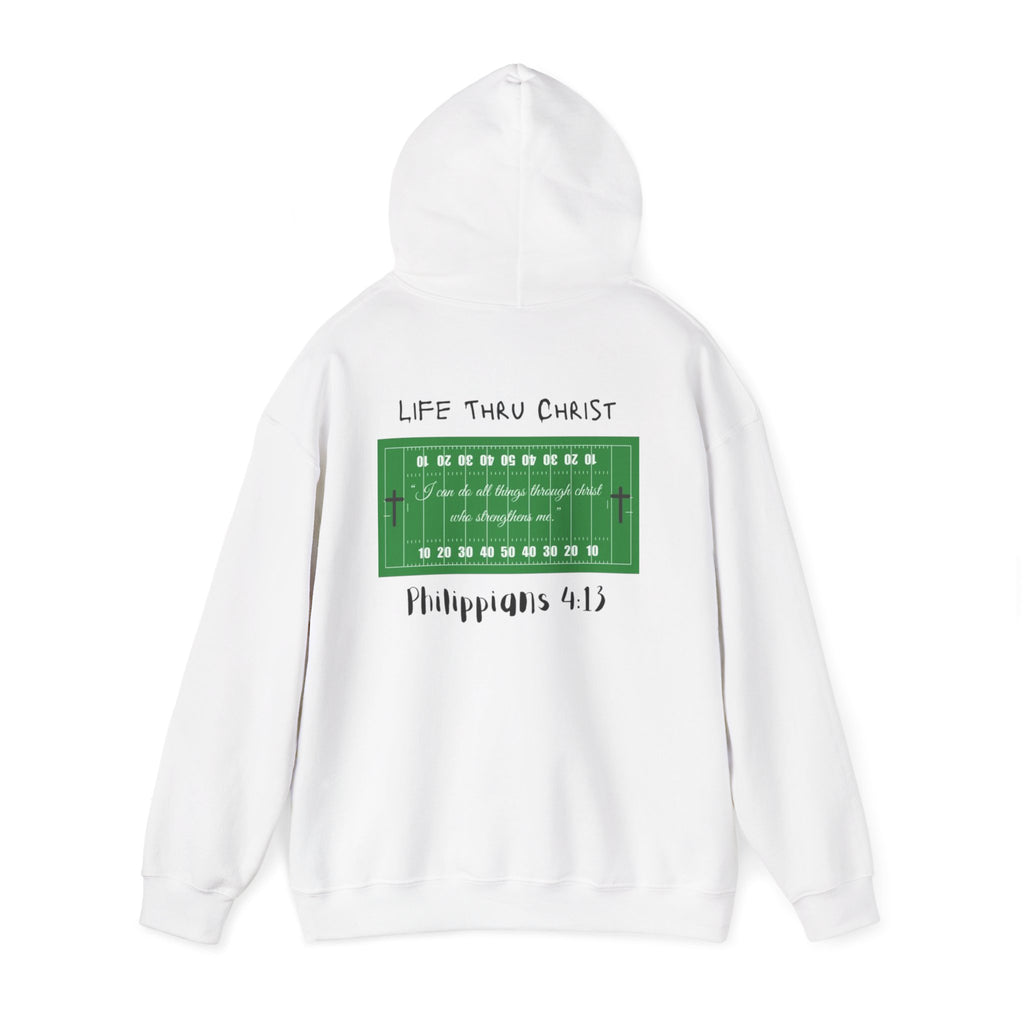 Life Thru Christ Football Hoodie