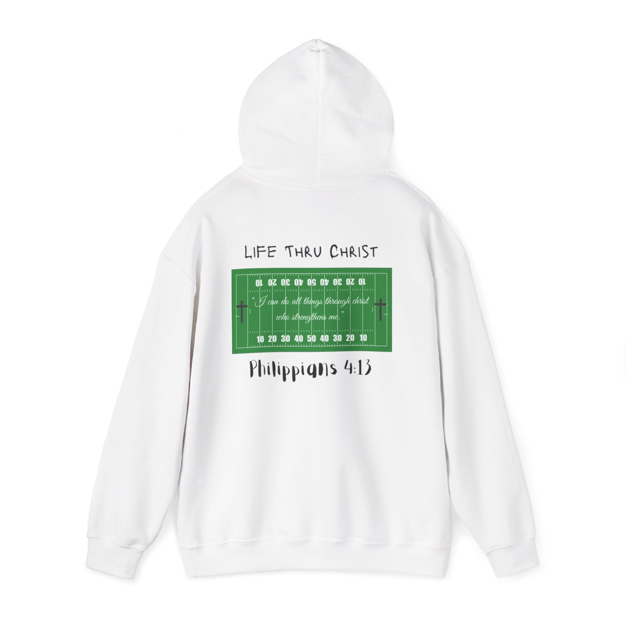 Life Thru Christ Football Hoodie