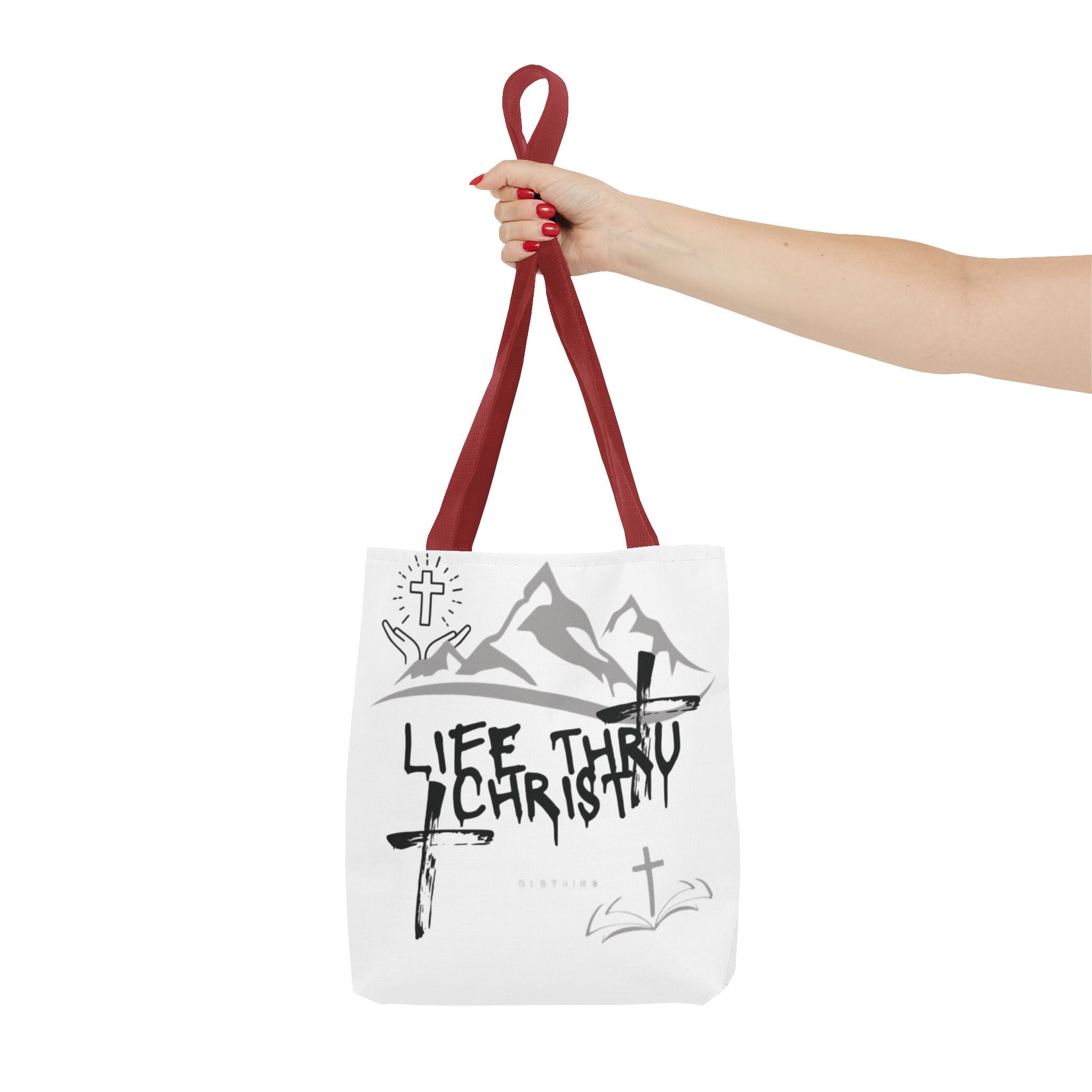 Life Thru Christ Tote Bag