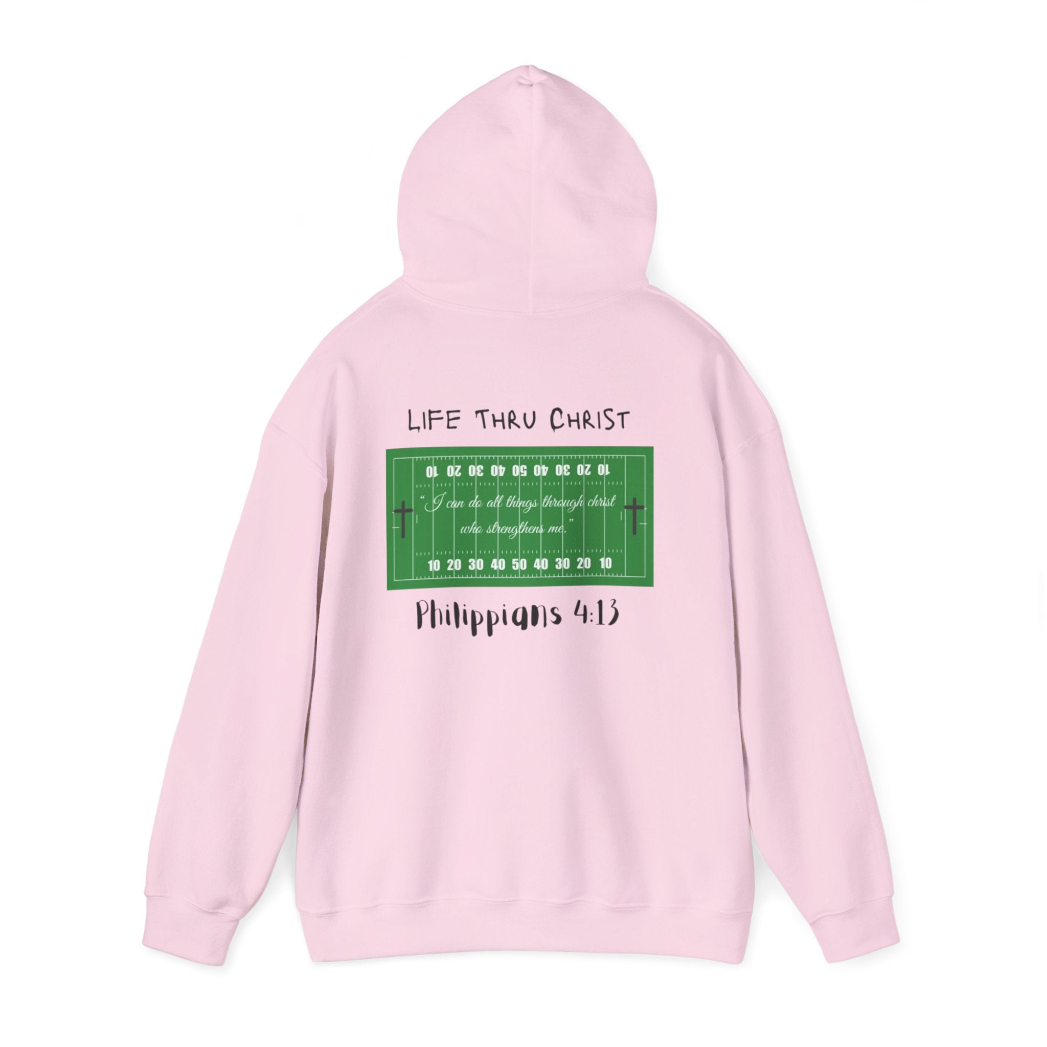 Life Thru Christ Football Hoodie