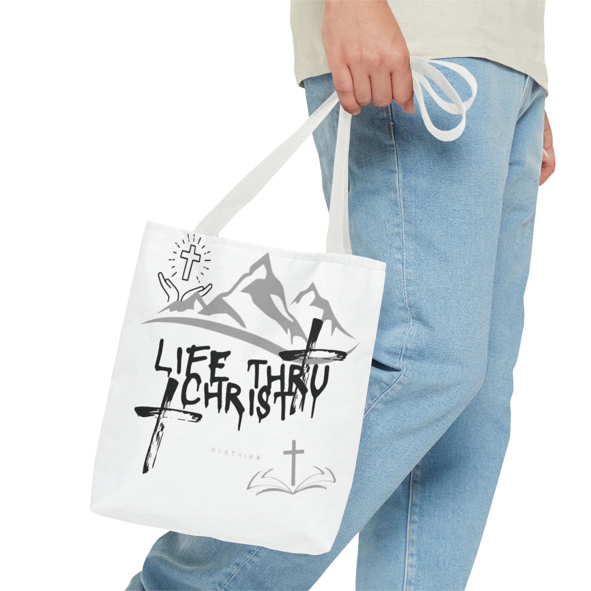 Life Thru Christ Tote Bag