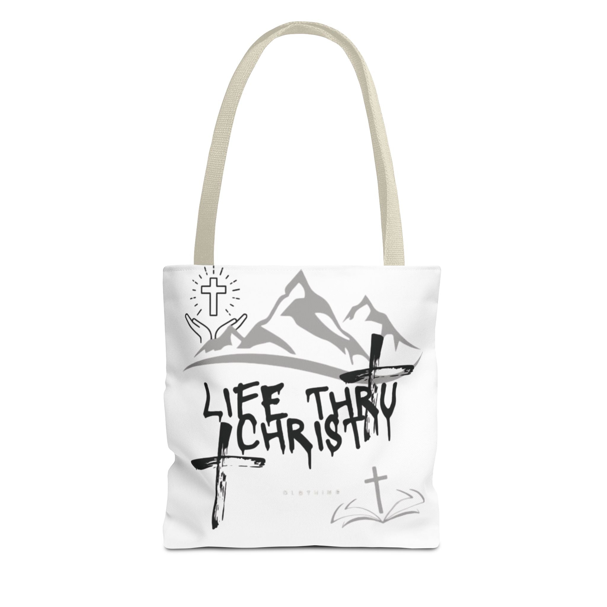 Life Thru Christ Tote Bag