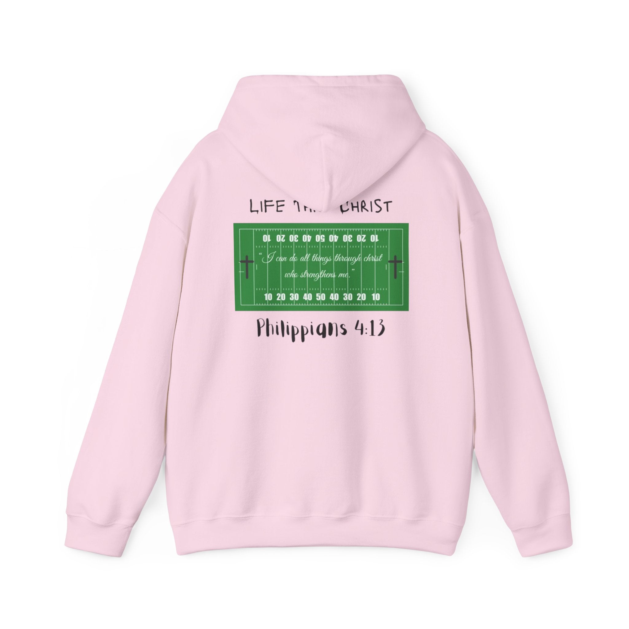 Life Thru Christ Football Hoodie