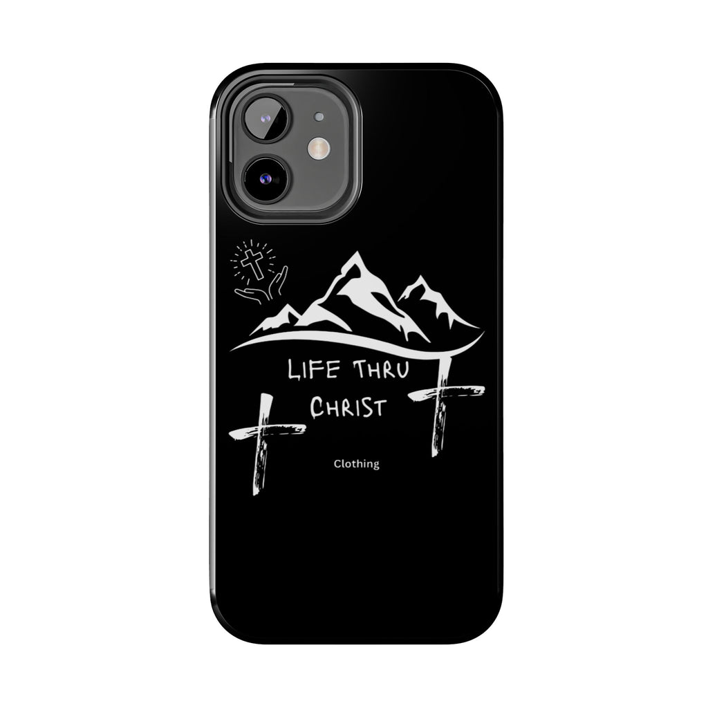 Life Thru Christ Black Phone Case