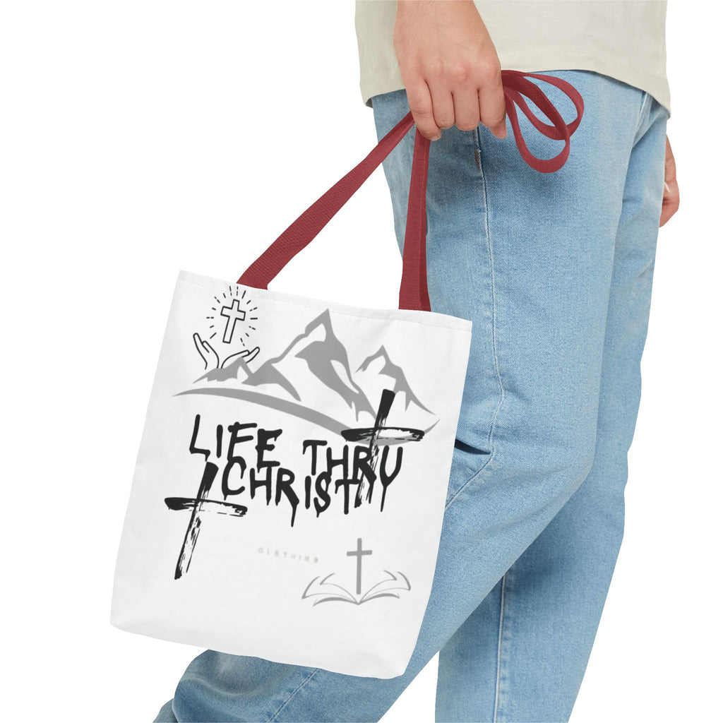 Life Thru Christ Tote Bag