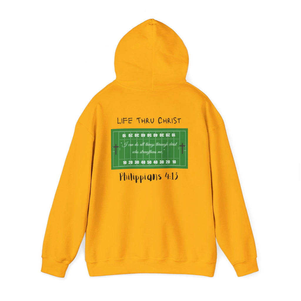 Life Thru Christ Football Hoodie