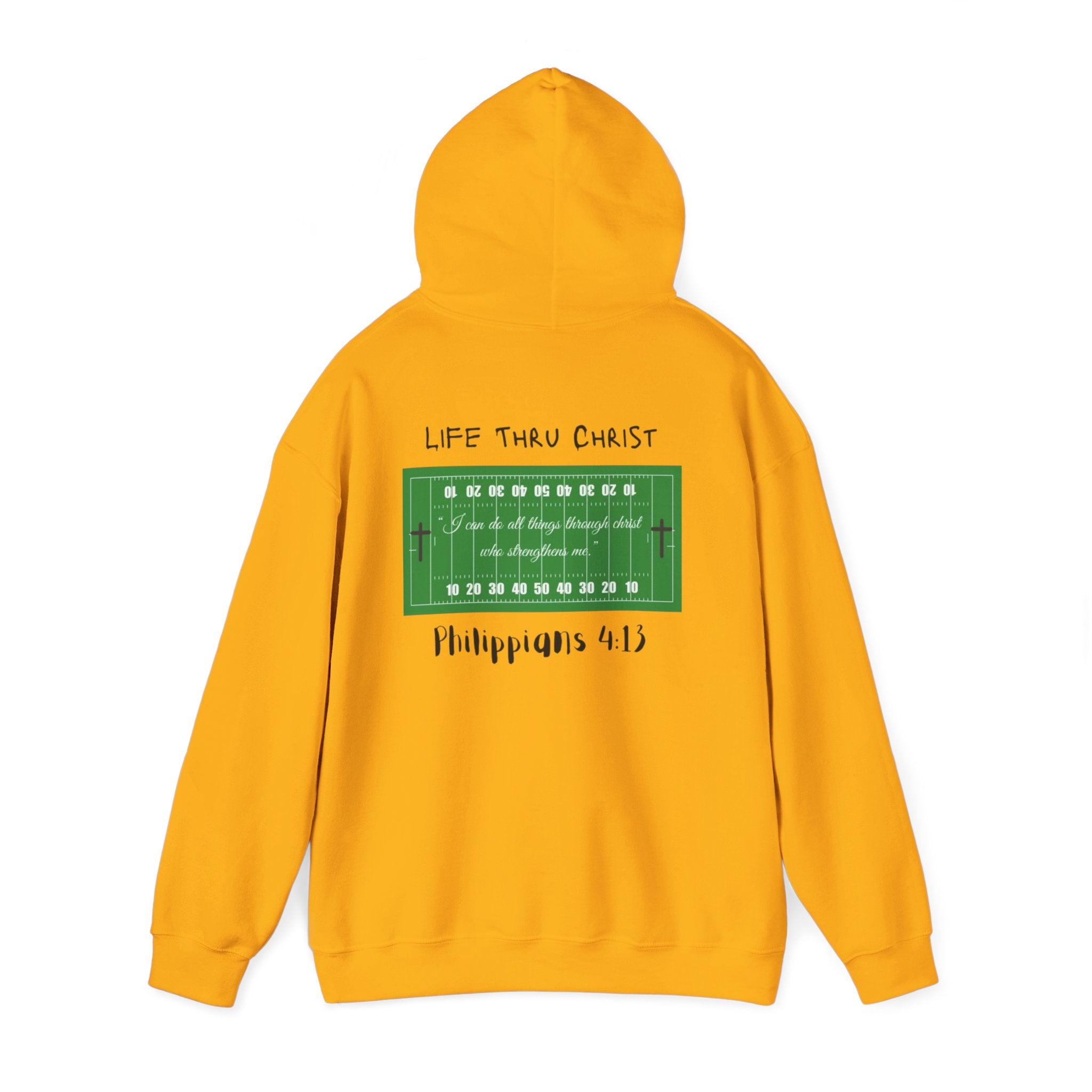 Life Thru Christ Football Hoodie