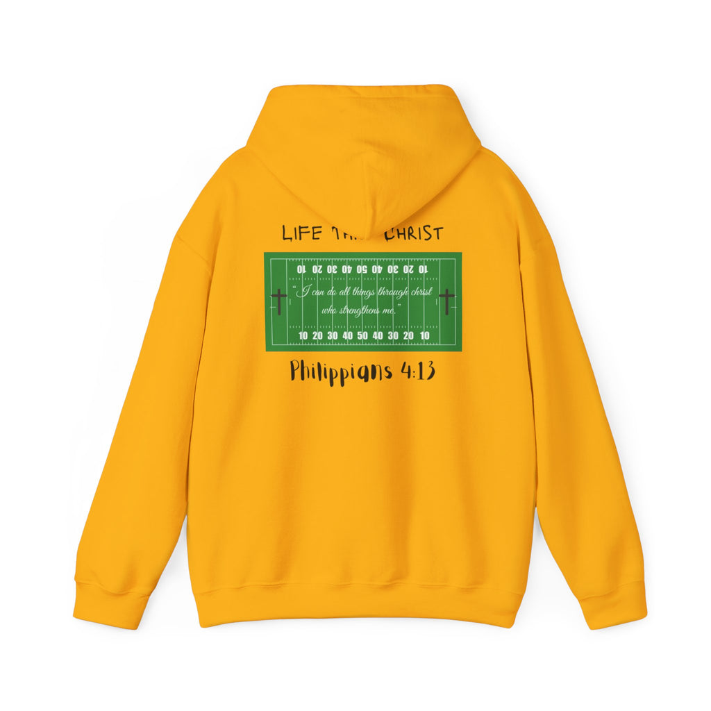 Life Thru Christ Football Hoodie