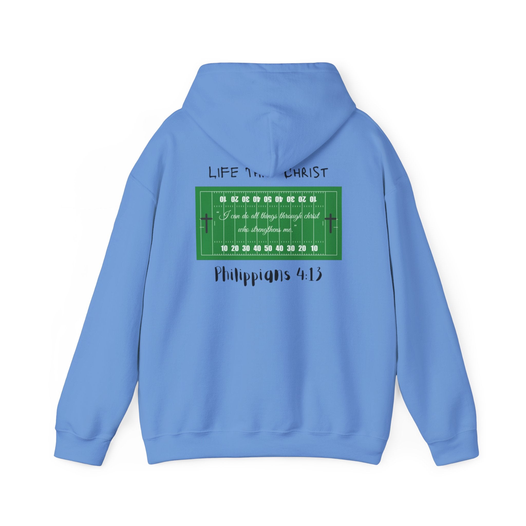 Life Thru Christ Football Hoodie