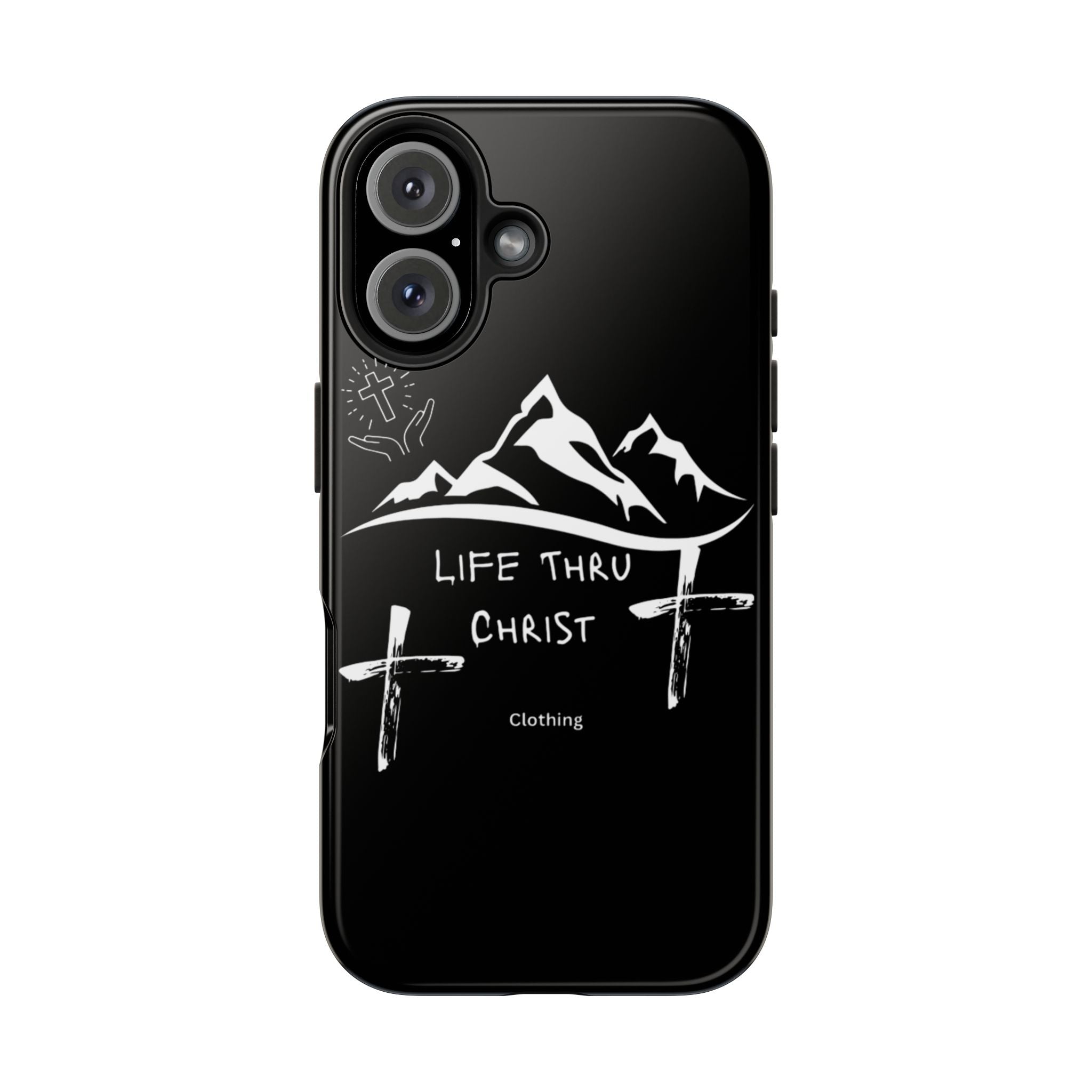 Life Thru Christ Black Phone Case