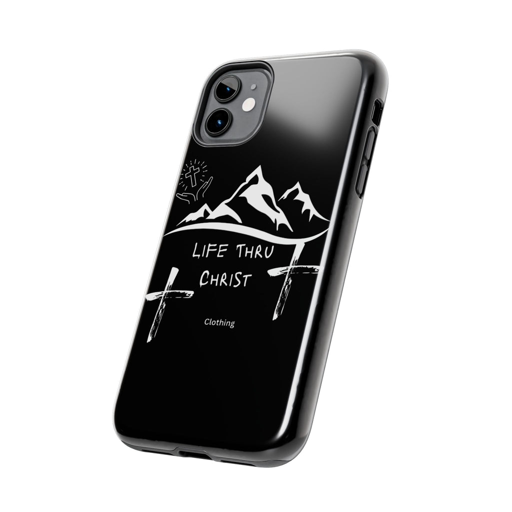 Life Thru Christ Black Phone Case