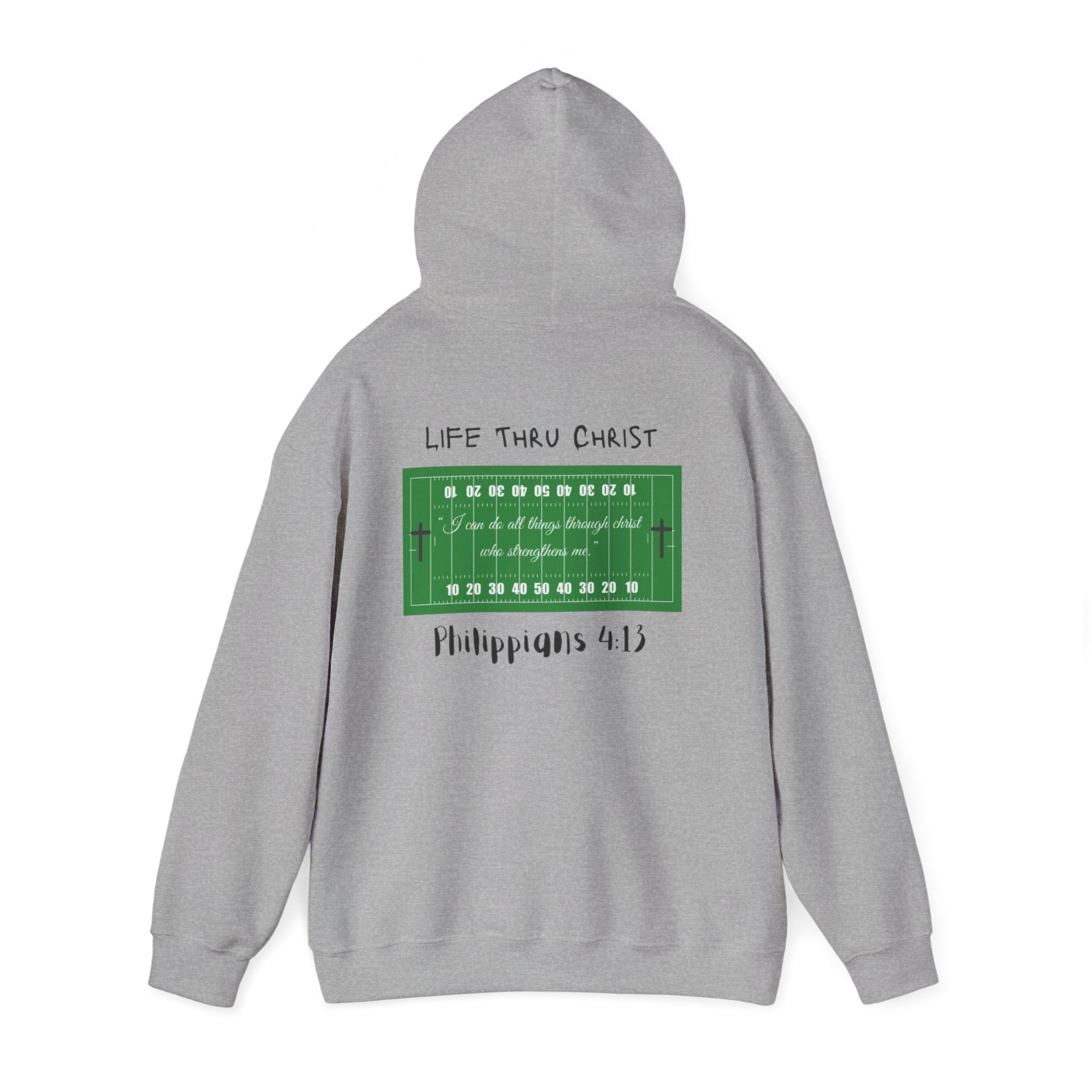 Life Thru Christ Football Hoodie
