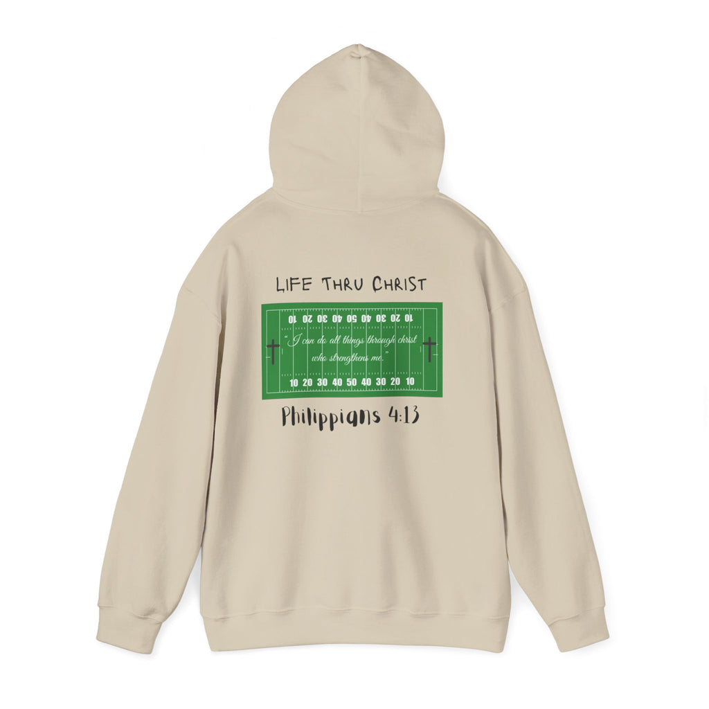 Life Thru Christ Football Hoodie