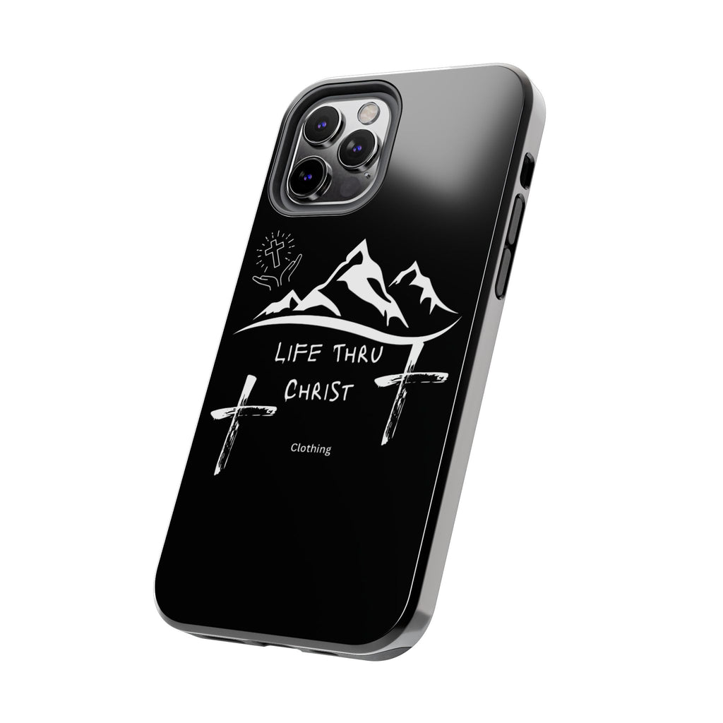 Life Thru Christ Black Phone Case